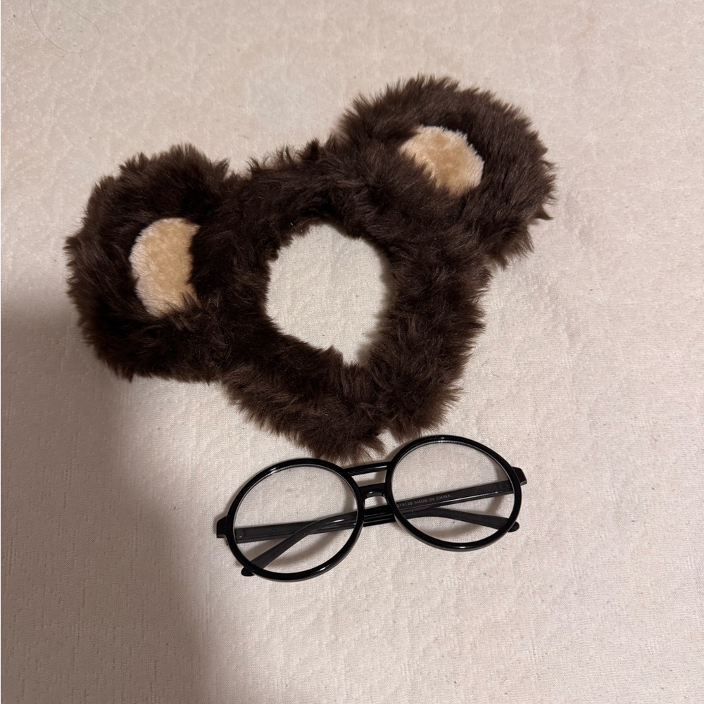 Simon costume (ears and glasses) Alvin and the chipmunks costume piece